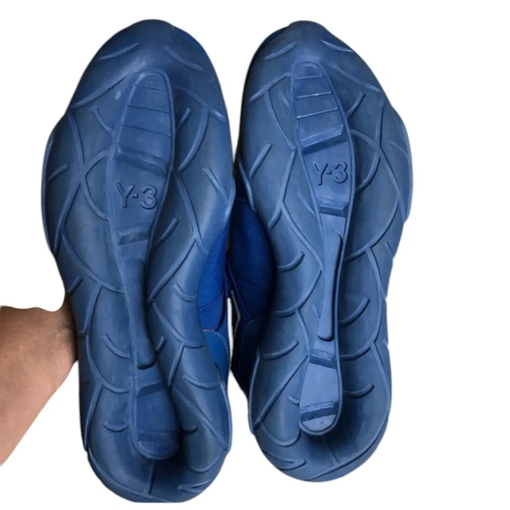 Y-3 Qasa High Yohji Yamamoto Blue Sneakers Mens 5.5